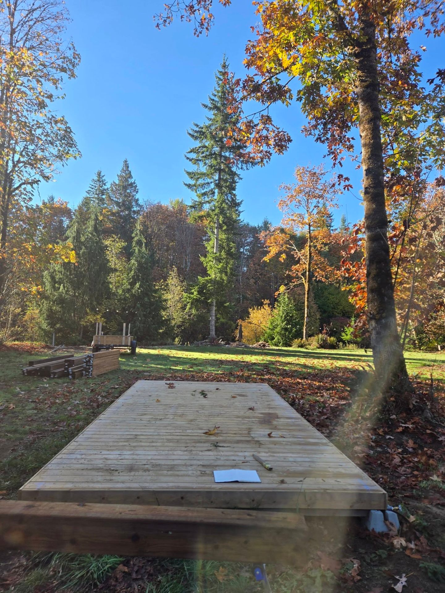 New deck platform